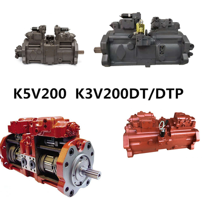 機械類の修理工場のための川崎K5V200の掘削機の油圧ポンプK3V200DT/DTP