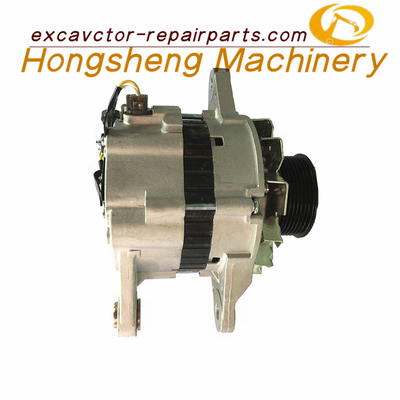日立掘削機の発電機4HK1 ZAX230 250-3 24V 50A 8PK 0-35000-4558