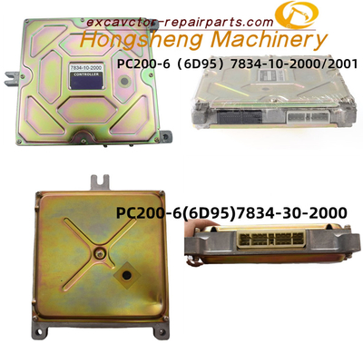 大きい板ECUの取り替え小松PC200-6 6D95 7834-10-2001 7834-30-2000